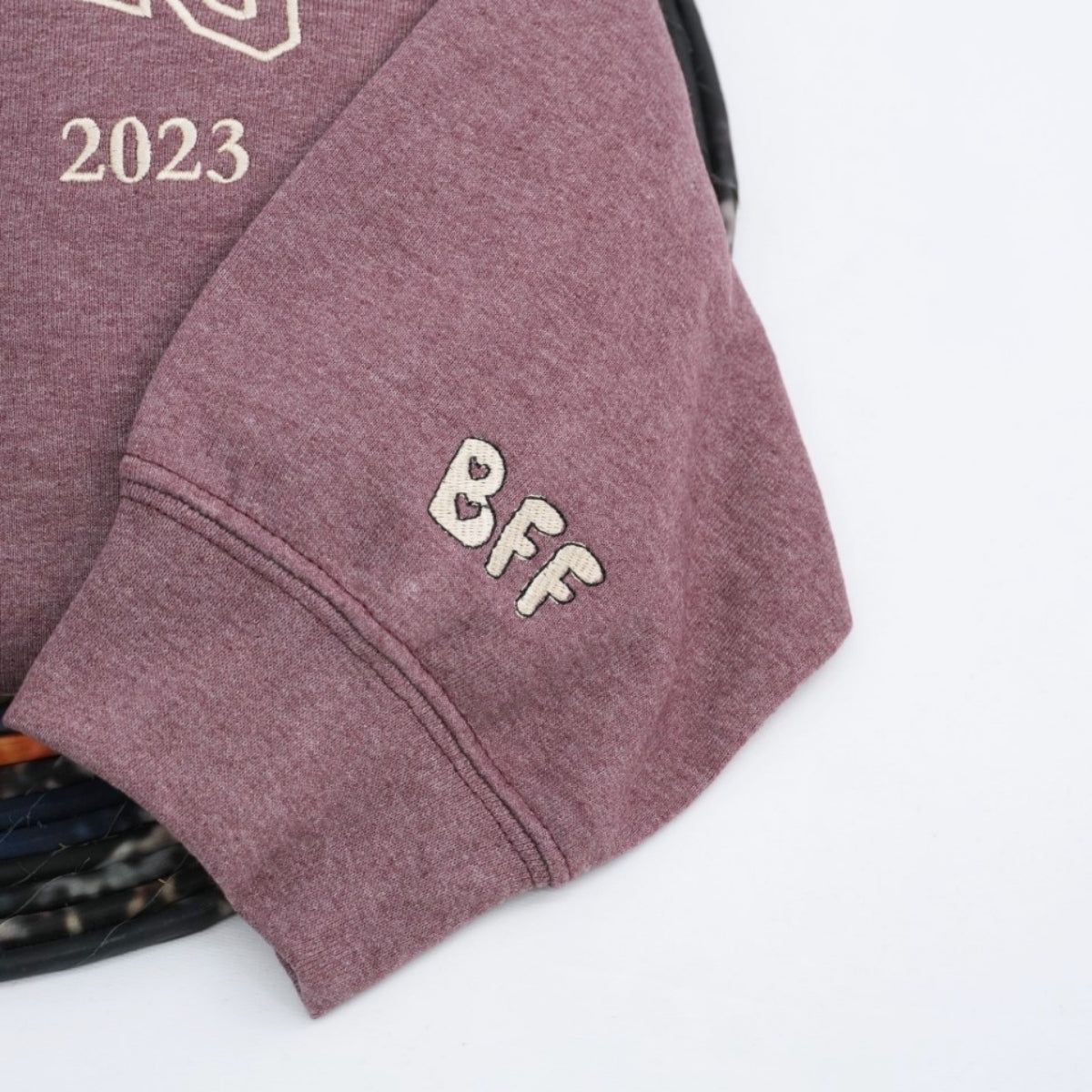Sweats à capuche assortis brodés personnalisés avec ange et chat démon pour couples
