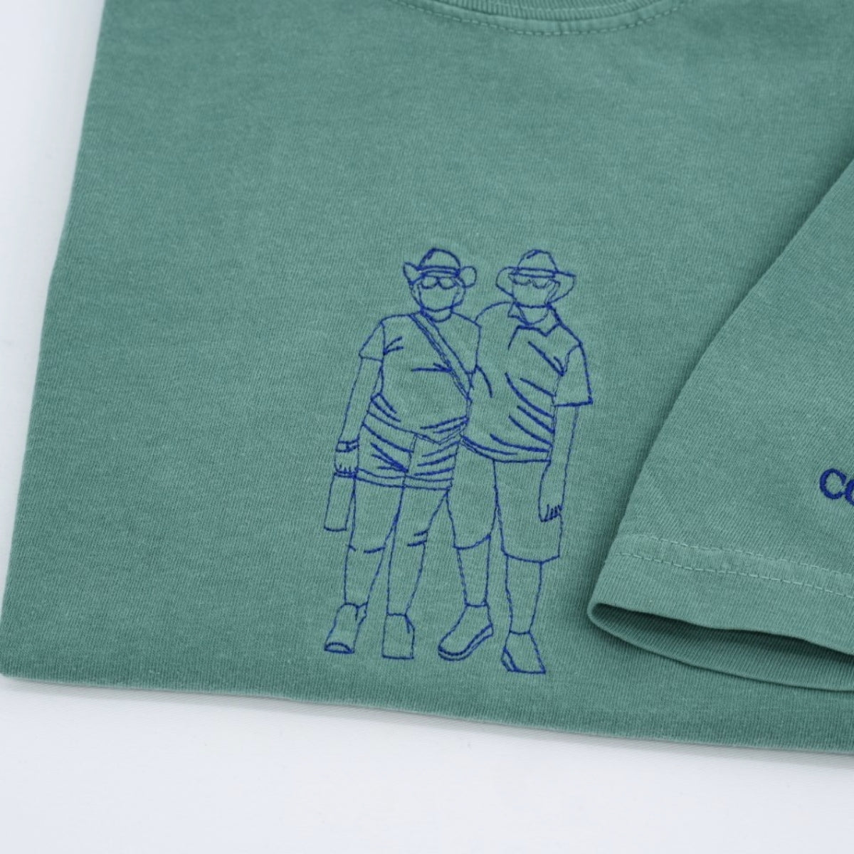 Individuell bestickte Engel- und Dämonenkatze-Kapuzenpullover für Paare