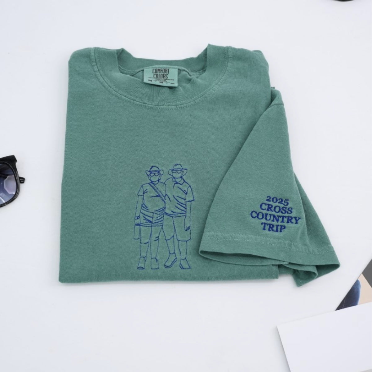 Individuell bestickte Engel- und Dämonenkatze-Kapuzenpullover für Paare