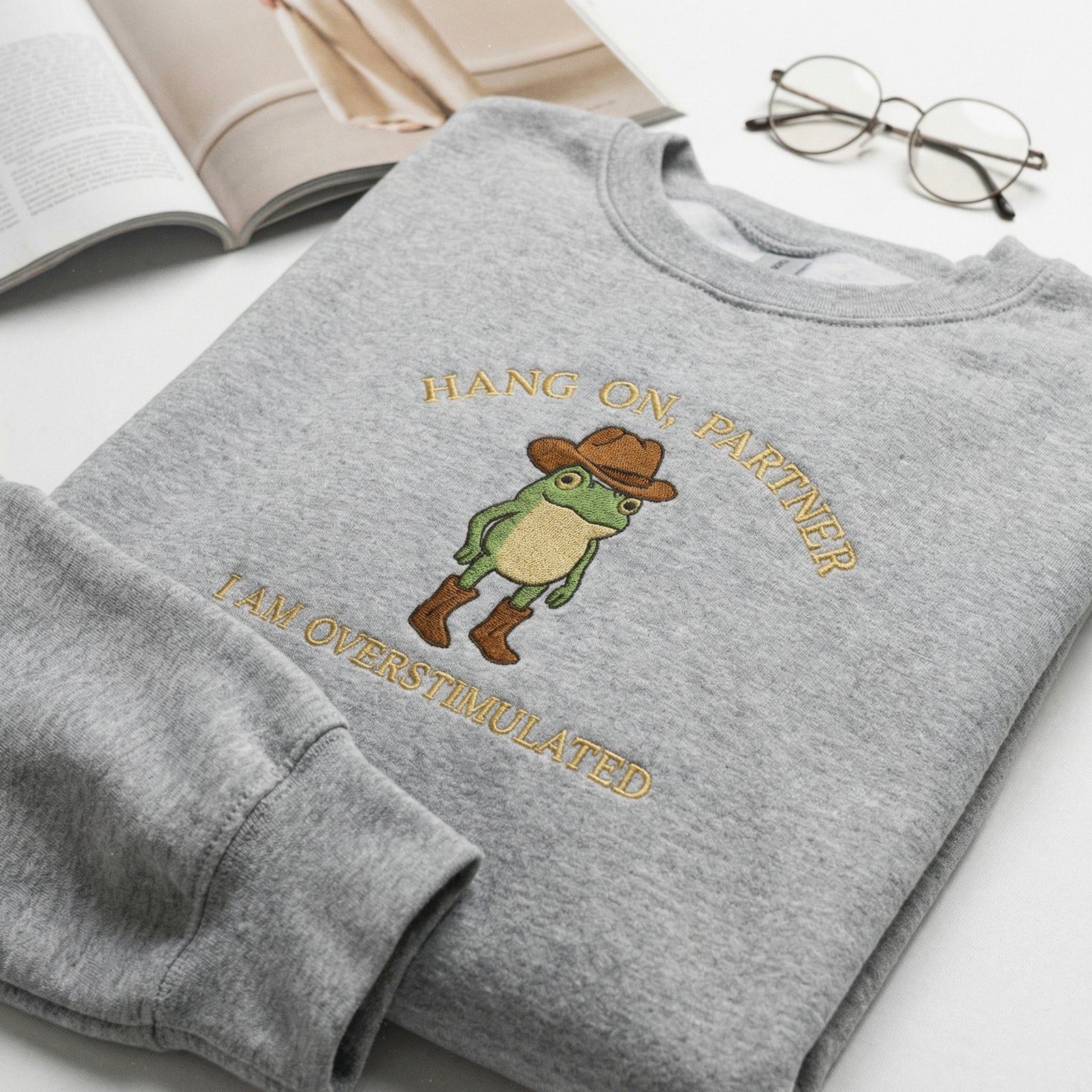 Individuell bestickte Engel- und Dämonenkatze-Kapuzenpullover für Paare