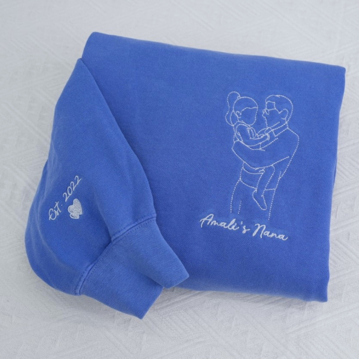 Sweats à capuche assortis brodés personnalisés avec ange et chat démon pour couples