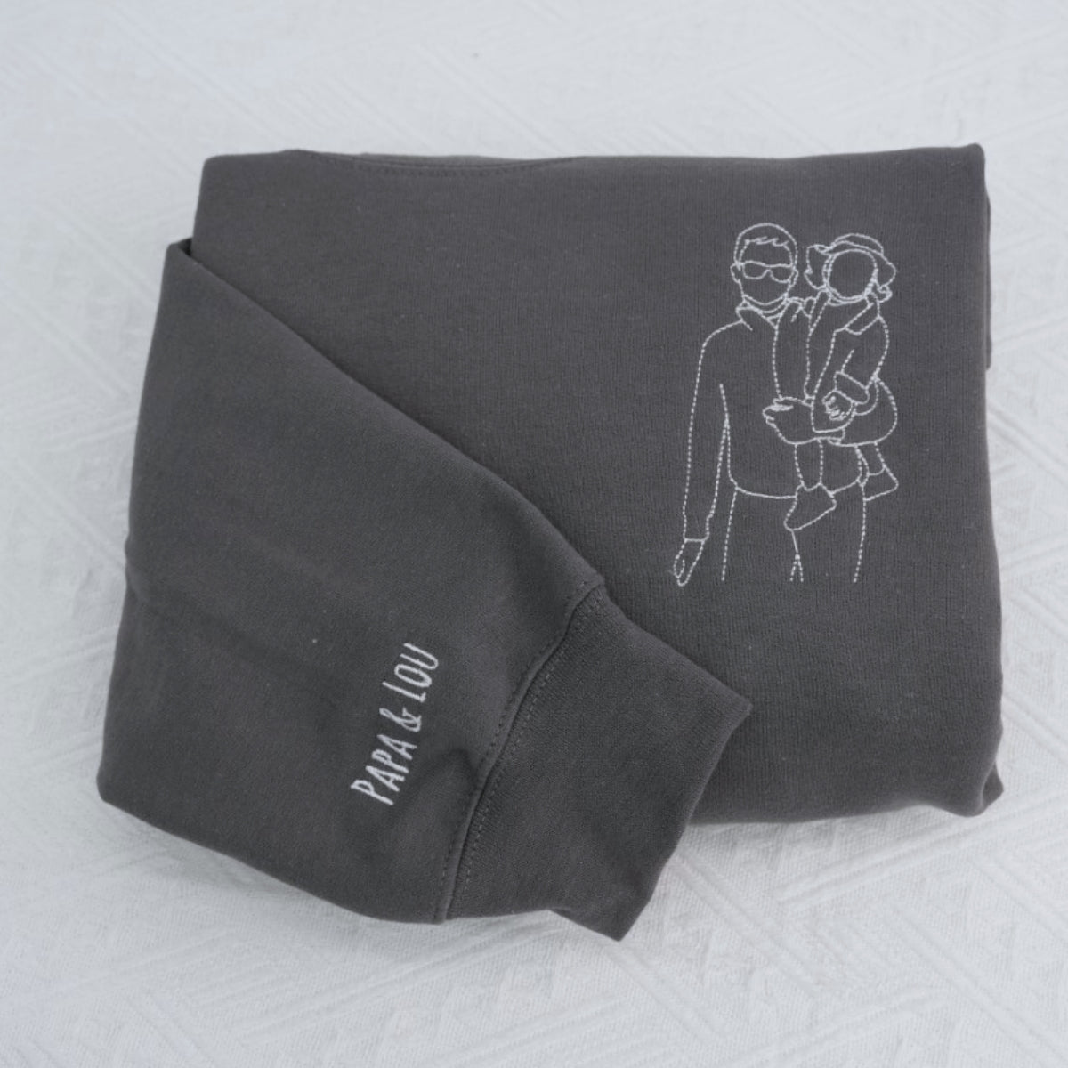 Sweats à capuche assortis brodés personnalisés avec ange et chat démon pour couples