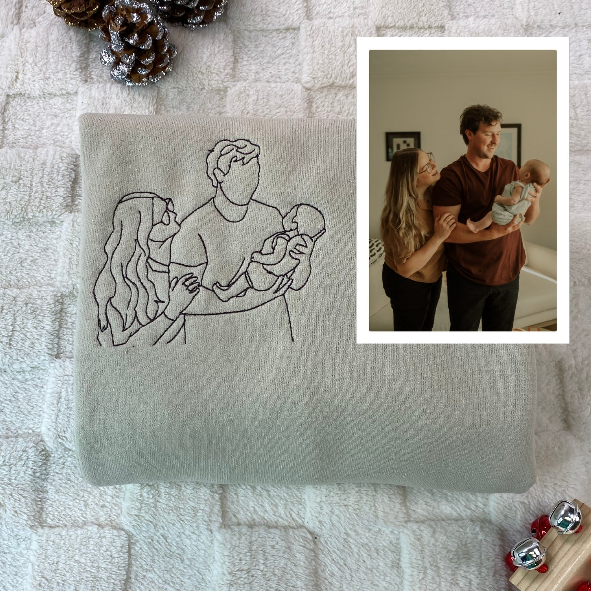 Individuell bestickte Engel- und Dämonenkatze-Kapuzenpullover für Paare