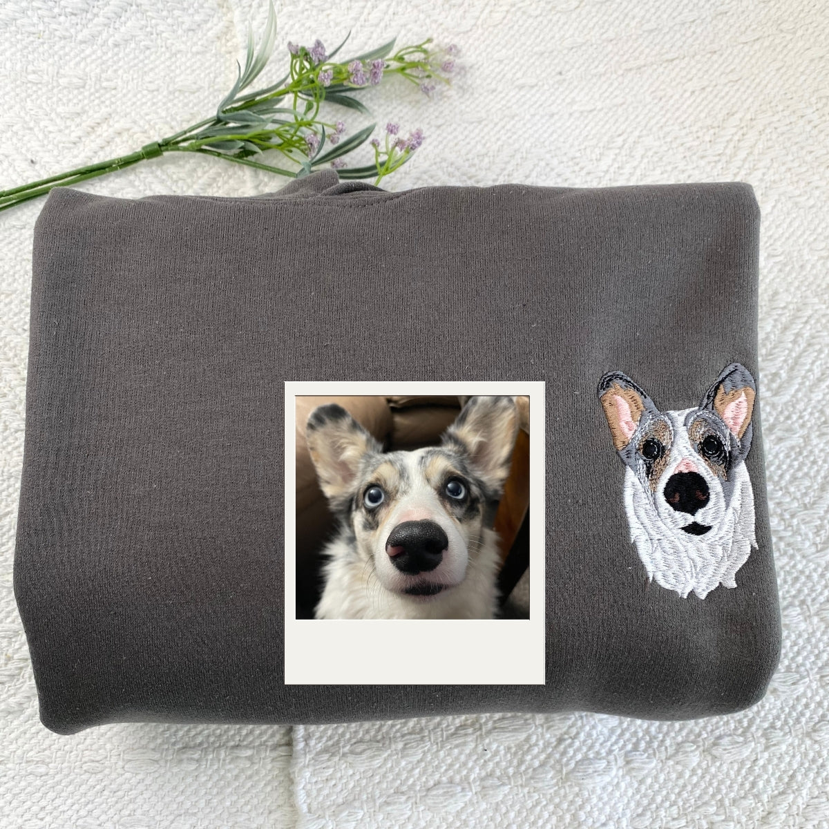 Individuell bestickte Engel- und Dämonenkatze-Kapuzenpullover für Paare