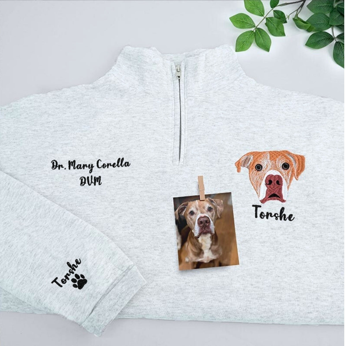Individuell bestickte Engel- und Dämonenkatze-Kapuzenpullover für Paare