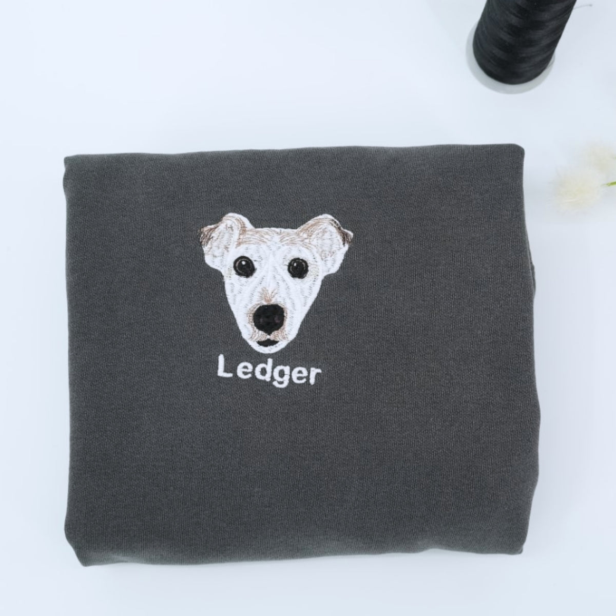 Individuell bestickte Engel- und Dämonenkatze-Kapuzenpullover für Paare