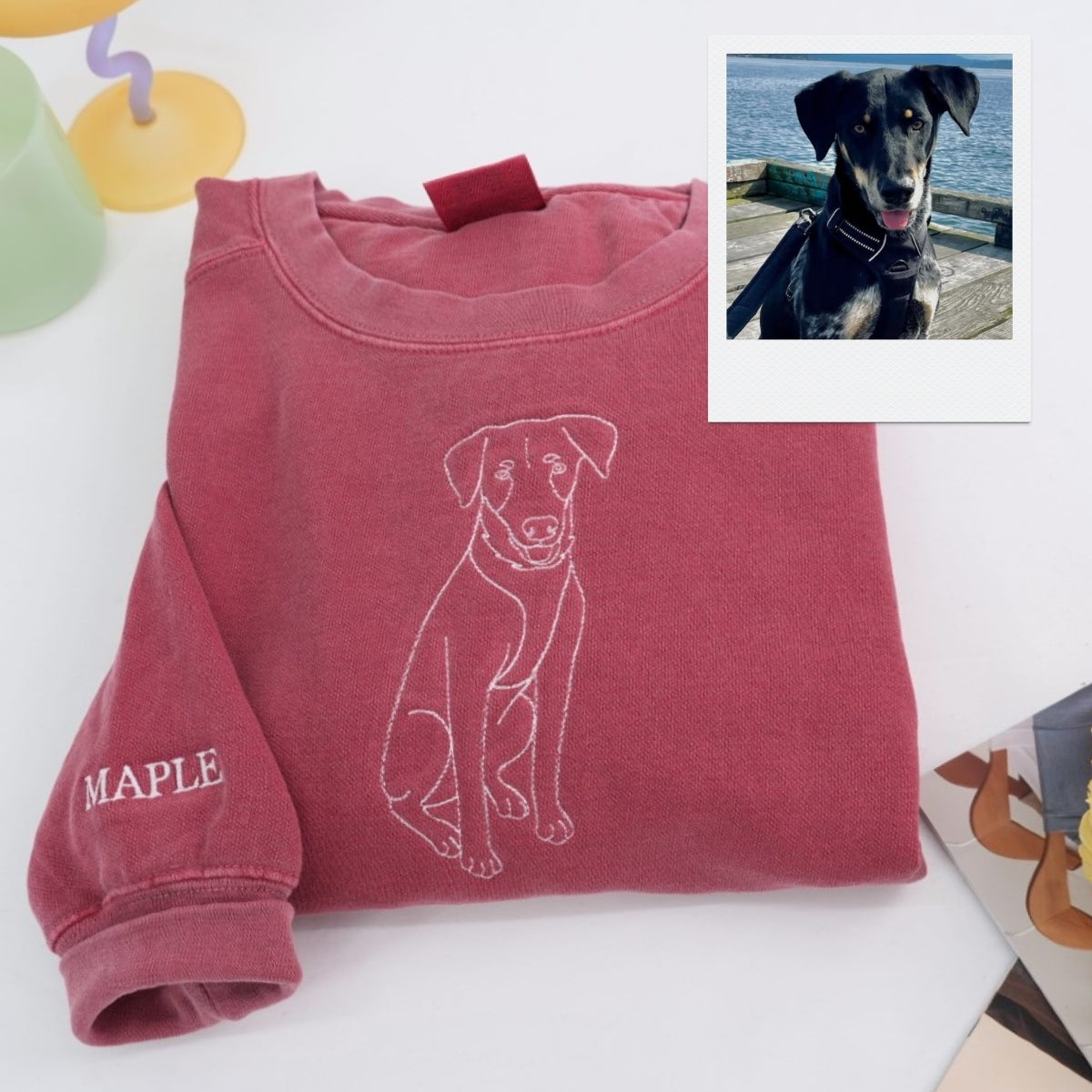 Sweats à capuche assortis brodés personnalisés avec ange et chat démon pour couples