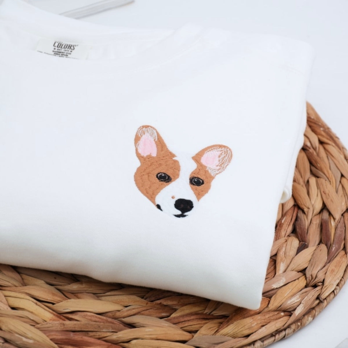 Individuell bestickte Engel- und Dämonenkatze-Kapuzenpullover für Paare