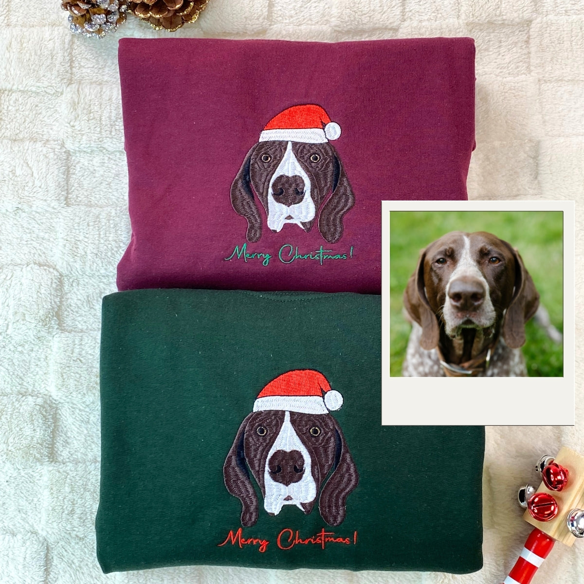 Individuell bestickte Engel- und Dämonenkatze-Kapuzenpullover für Paare