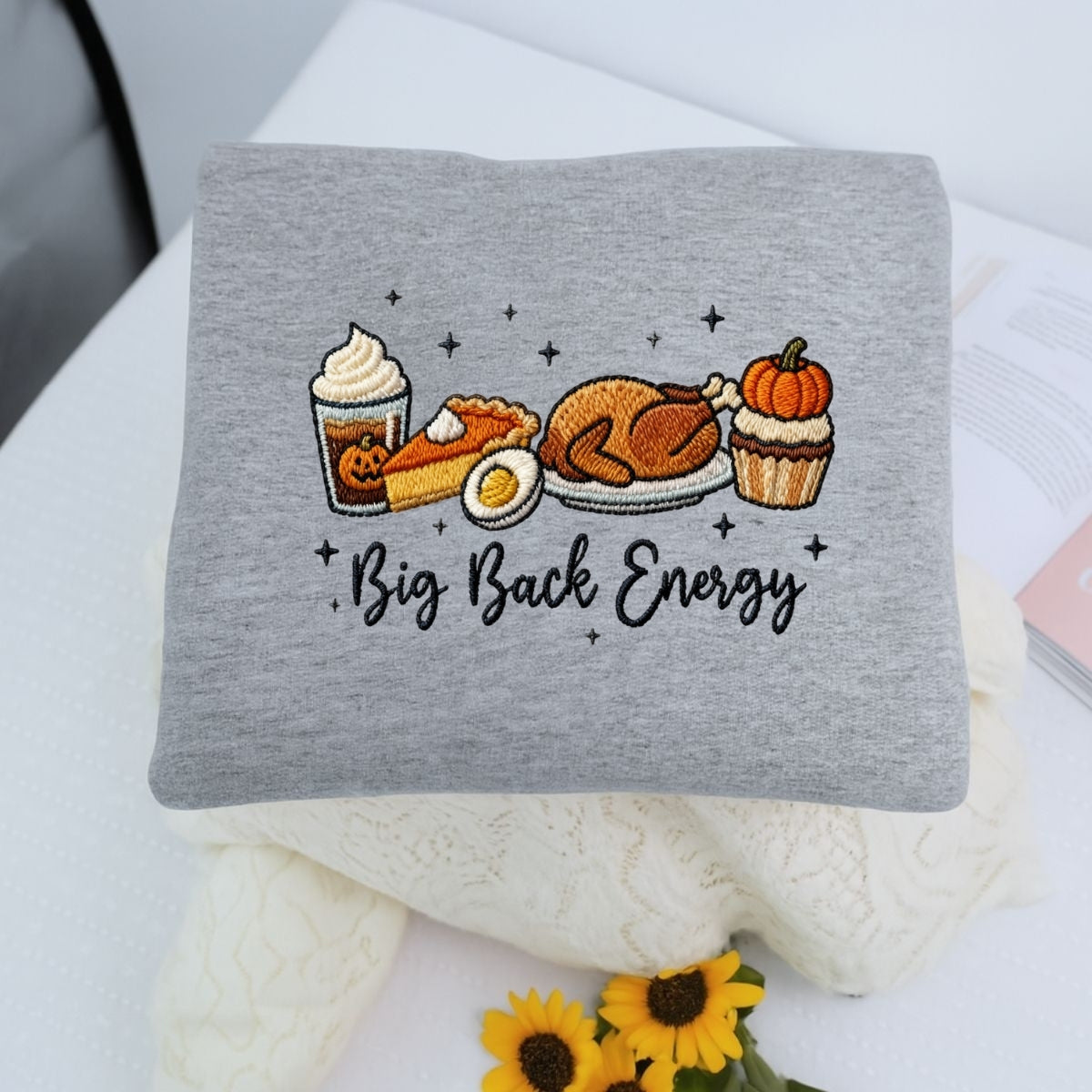 Individuell bestickte Engel- und Dämonenkatze-Kapuzenpullover für Paare