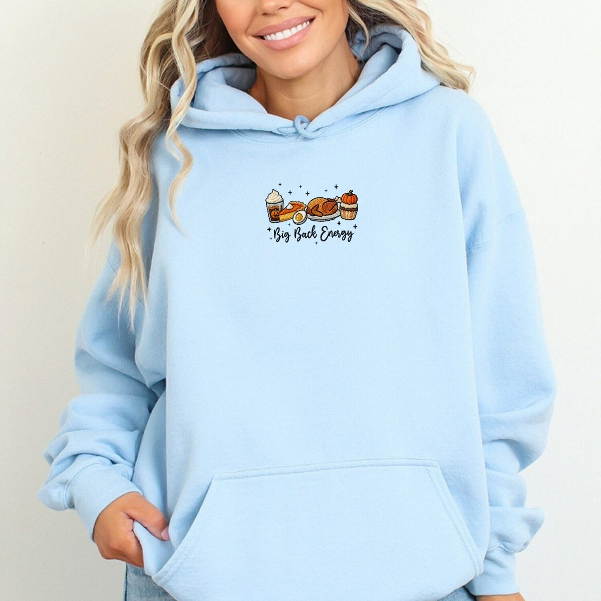 Individuell bestickte Engel- und Dämonenkatze-Kapuzenpullover für Paare