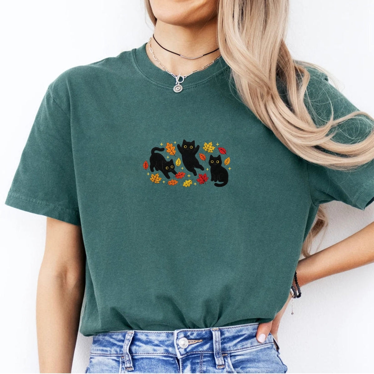 Sweats à capuche assortis brodés personnalisés avec ange et chat démon pour couples