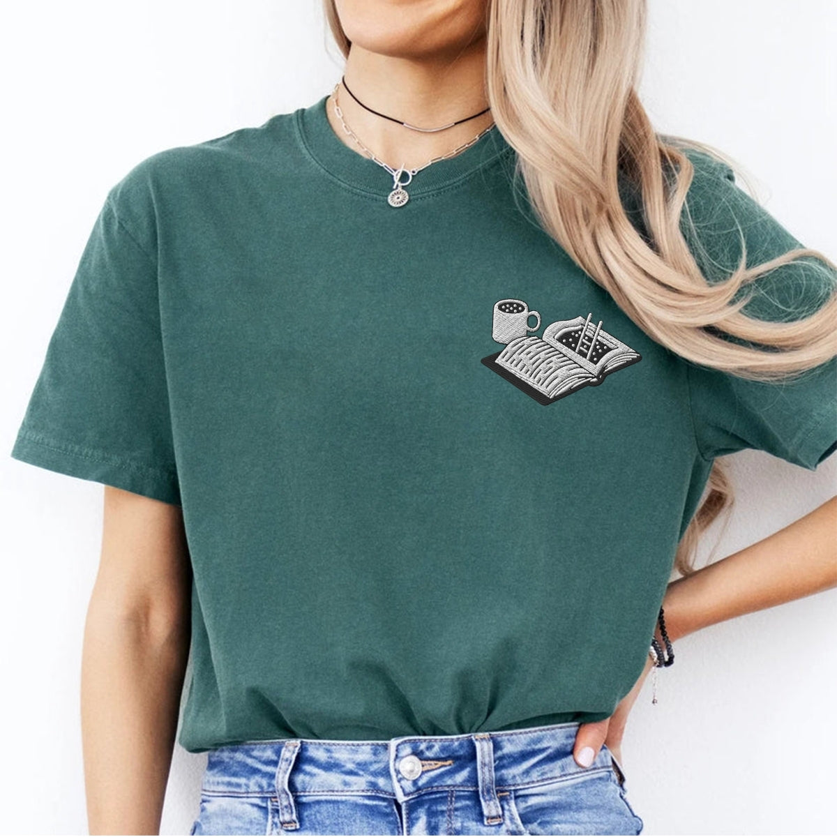 Individuell bestickte Engel- und Dämonenkatze-Kapuzenpullover für Paare