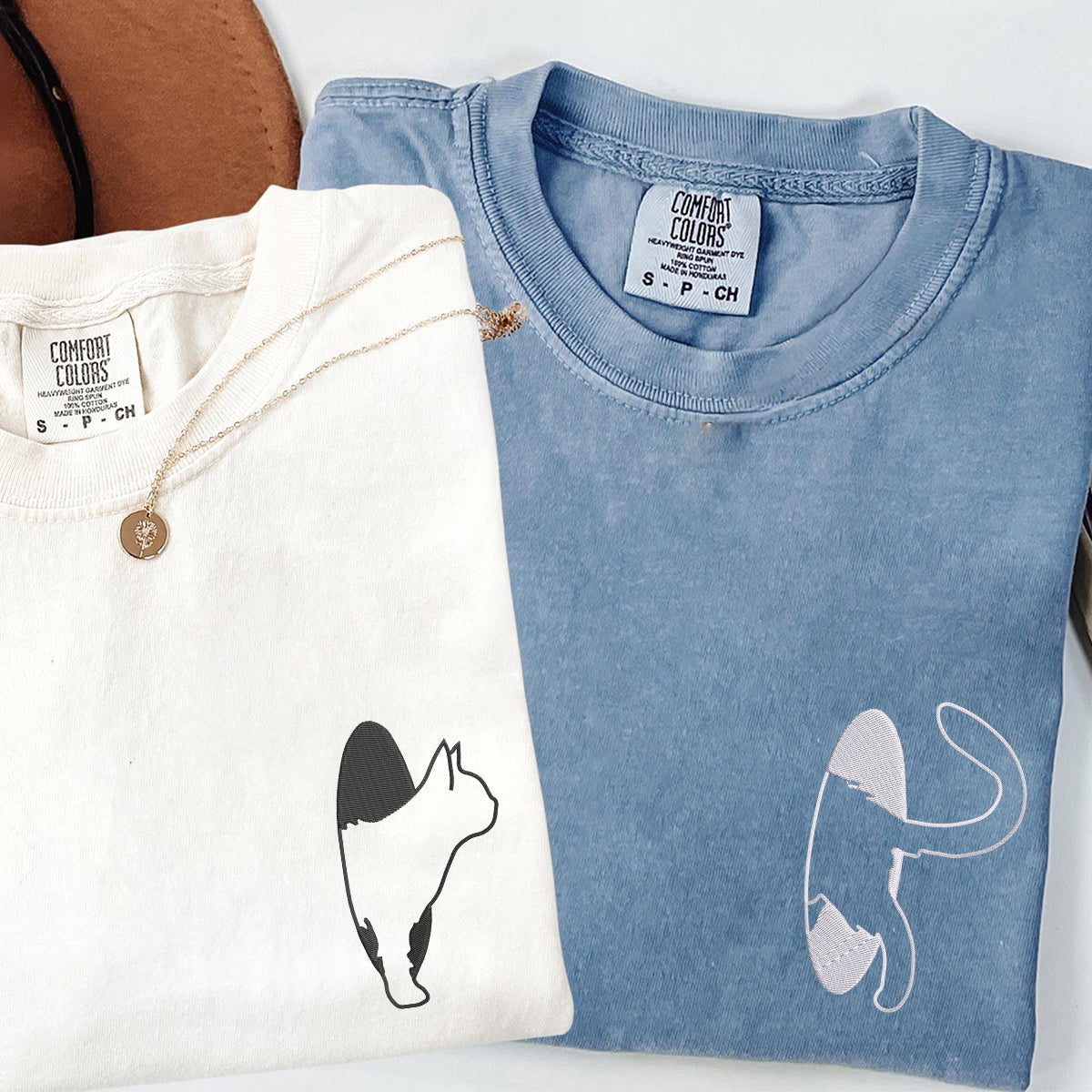 Individuell bestickte Froschkönig und Froschkönigin passende T-Shirts für Paare