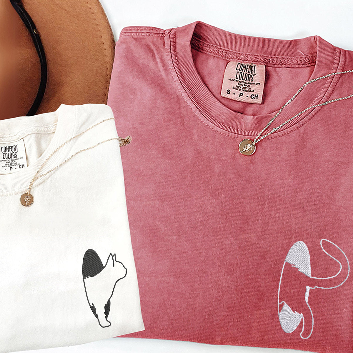 Individuell bestickte Froschkönig und Froschkönigin passende T-Shirts für Paare