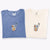 Custom Embroidered Cat Watching Movie Matching T-shirts for Couples