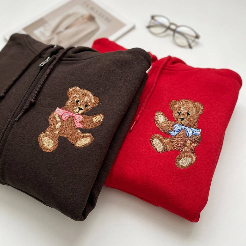 Somebody Somebody's Problem Paare benutzerdefinierte bestickte passende Hoodies für Paare