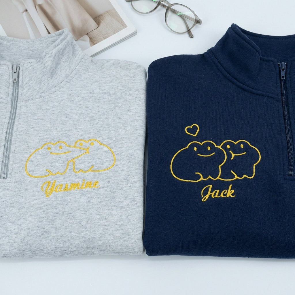 Somebody Somebody's Problem Paare benutzerdefinierte bestickte passende Hoodies für Paare