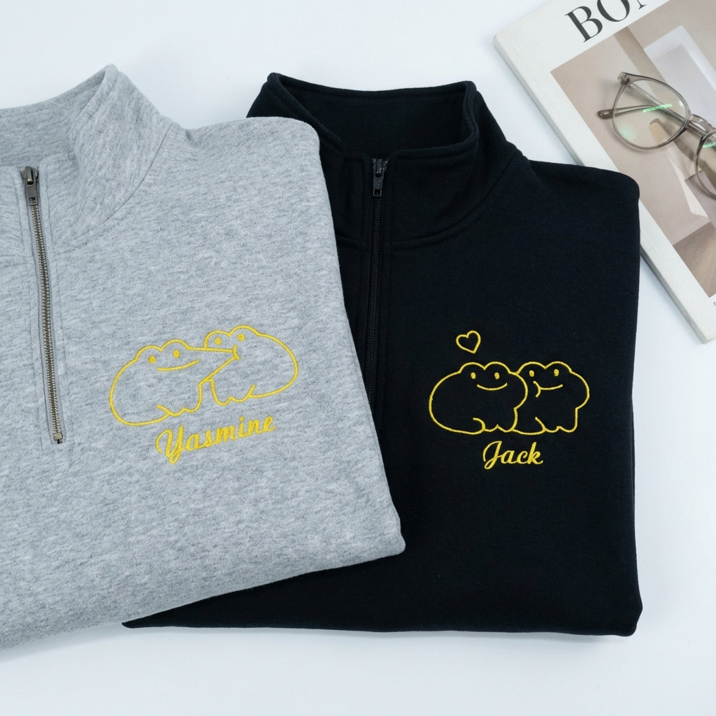 Somebody Somebody's Problem Paare benutzerdefinierte bestickte passende Hoodies für Paare