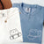 Custom Embroidered Cute Frog Skateboards Matching T-shirts for Couples