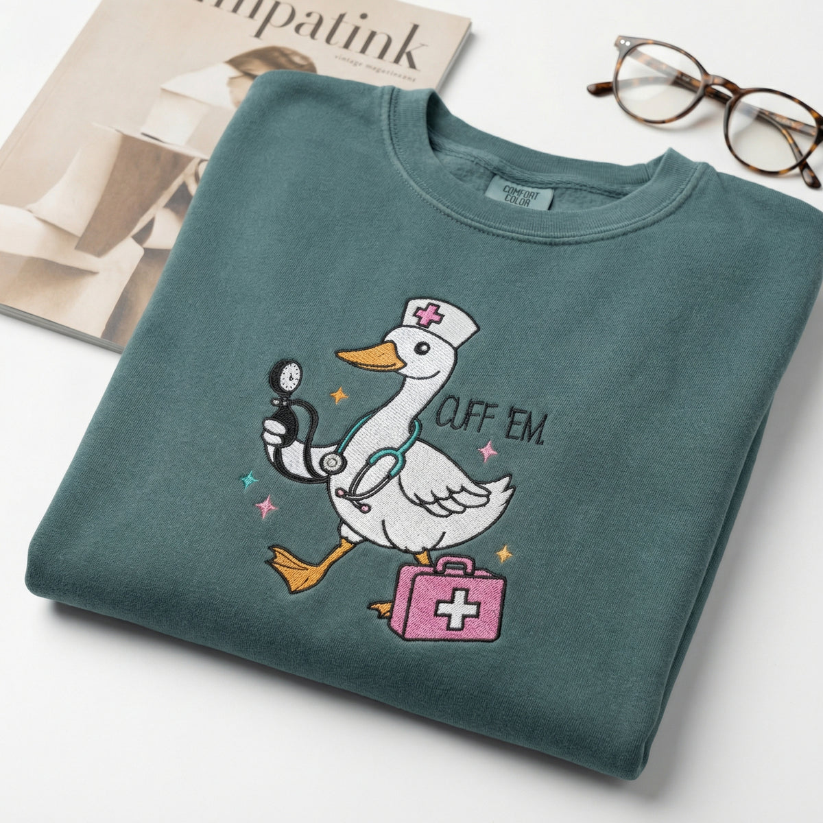 Individuell bestickte Engel- und Dämonenkatze-Kapuzenpullover für Paare