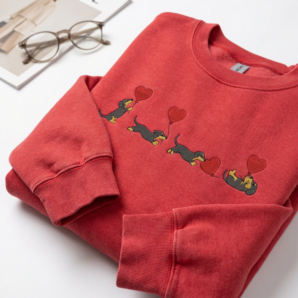 Individuell bestickte Engel- und Dämonenkatze-Kapuzenpullover für Paare