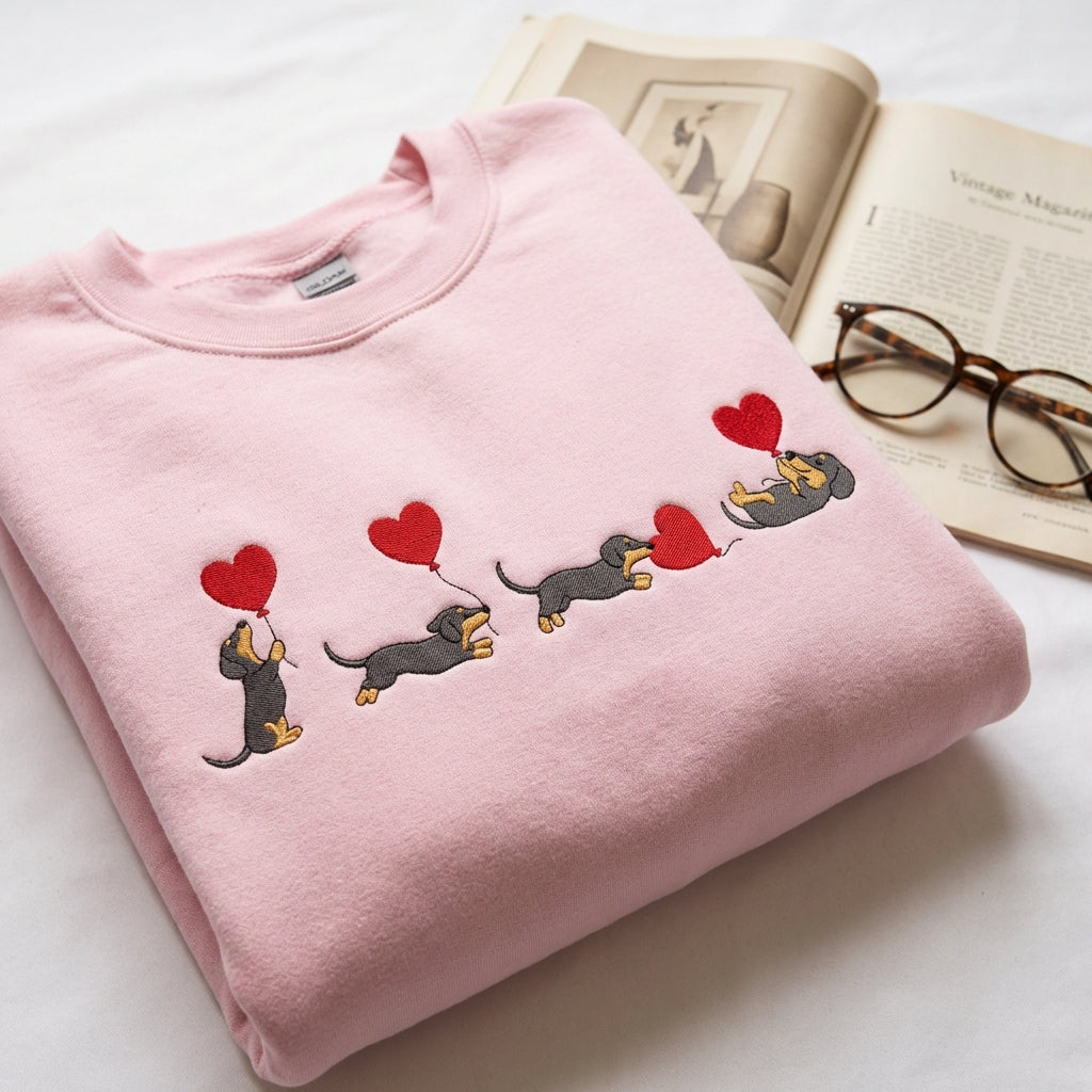 Individuell bestickte Engel- und Dämonenkatze-Kapuzenpullover für Paare