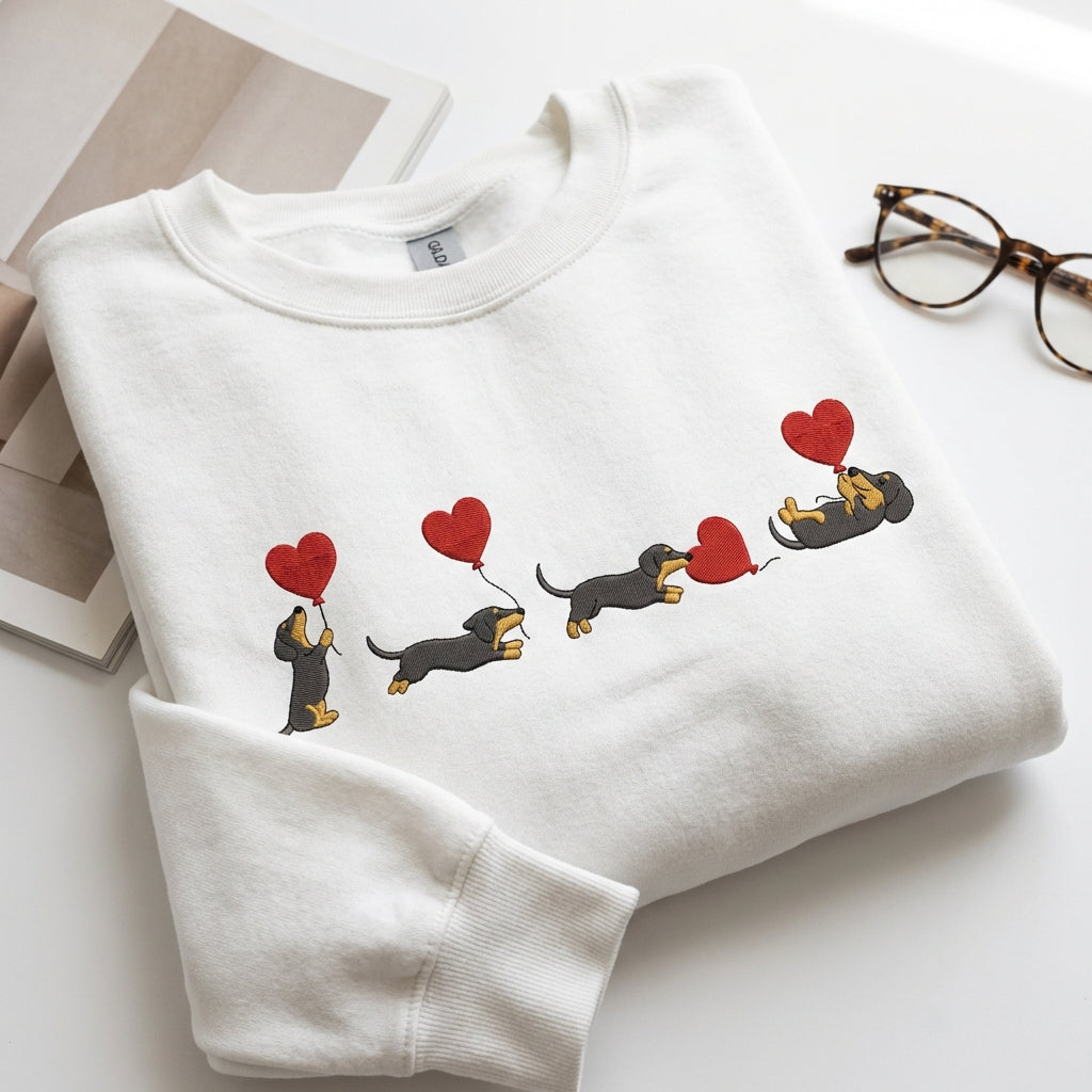 Individuell bestickte Engel- und Dämonenkatze-Kapuzenpullover für Paare