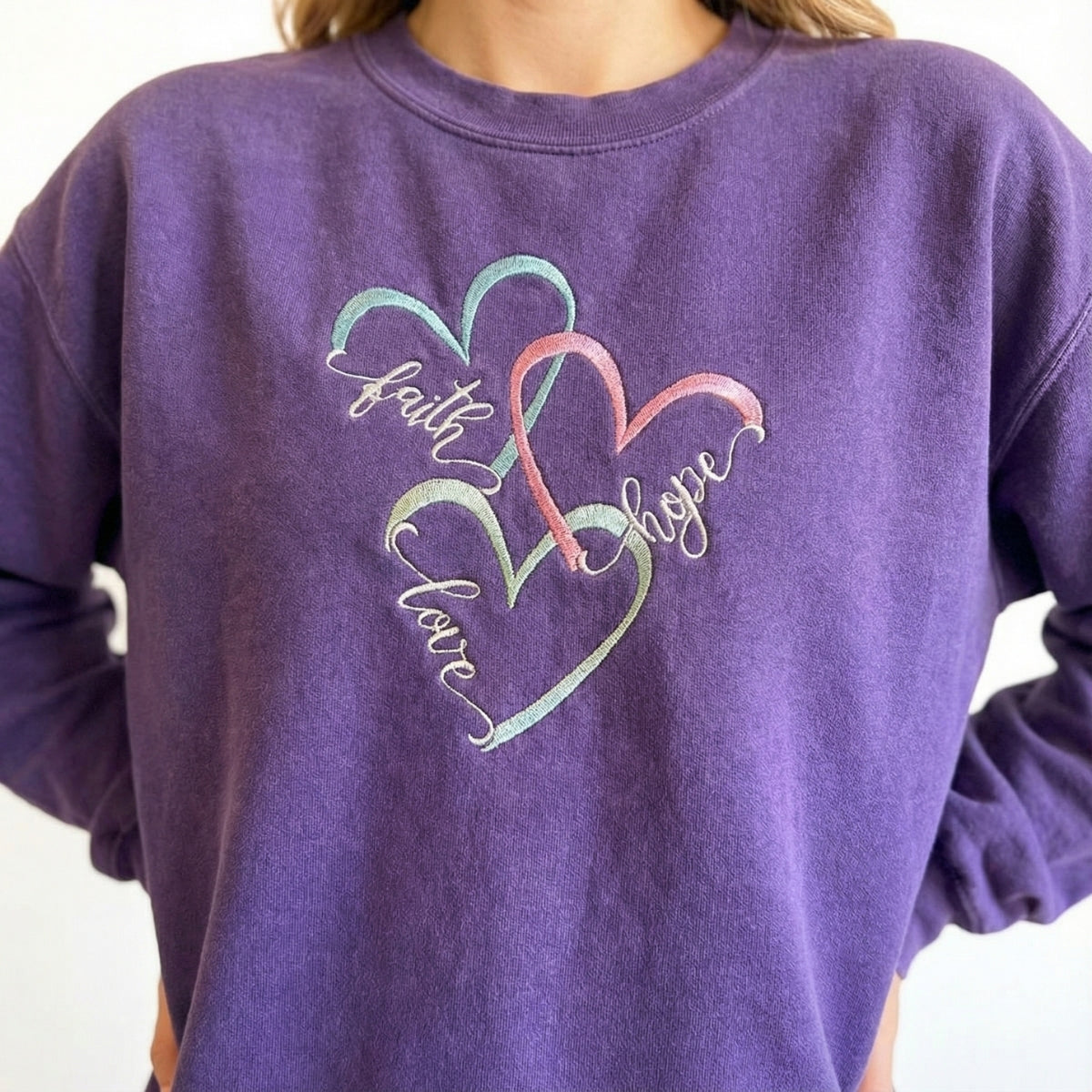 Individuell bestickte Engel- und Dämonenkatze-Kapuzenpullover für Paare