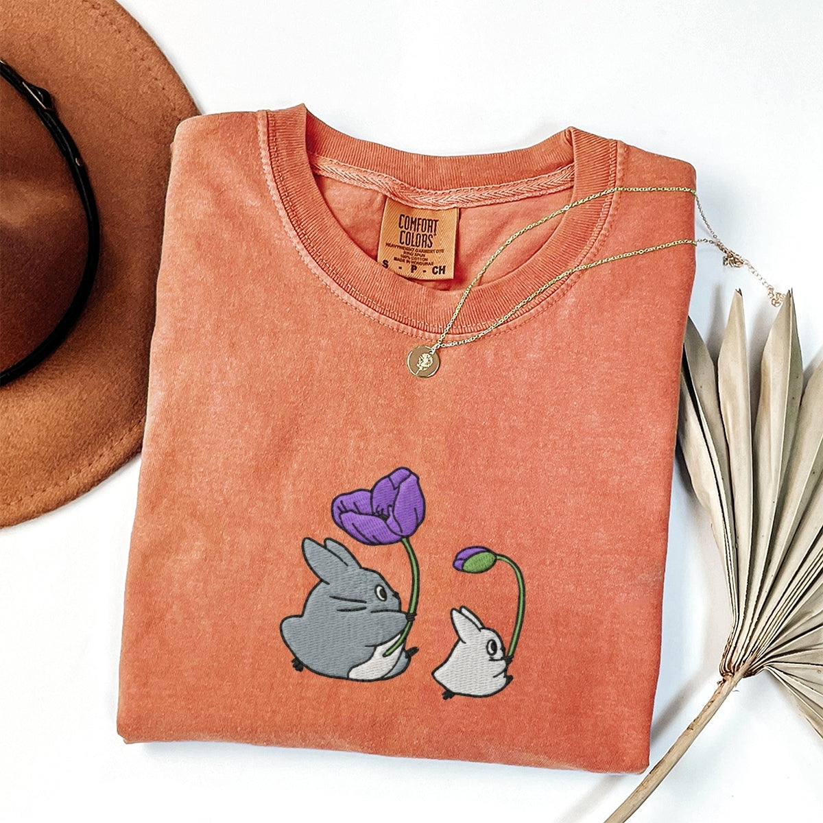 Individuell bestickte Engel- und Dämonenkatze-Kapuzenpullover für Paare