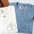T-shirts personnalisés brodés « Câlin fantôme » assortis pour couples