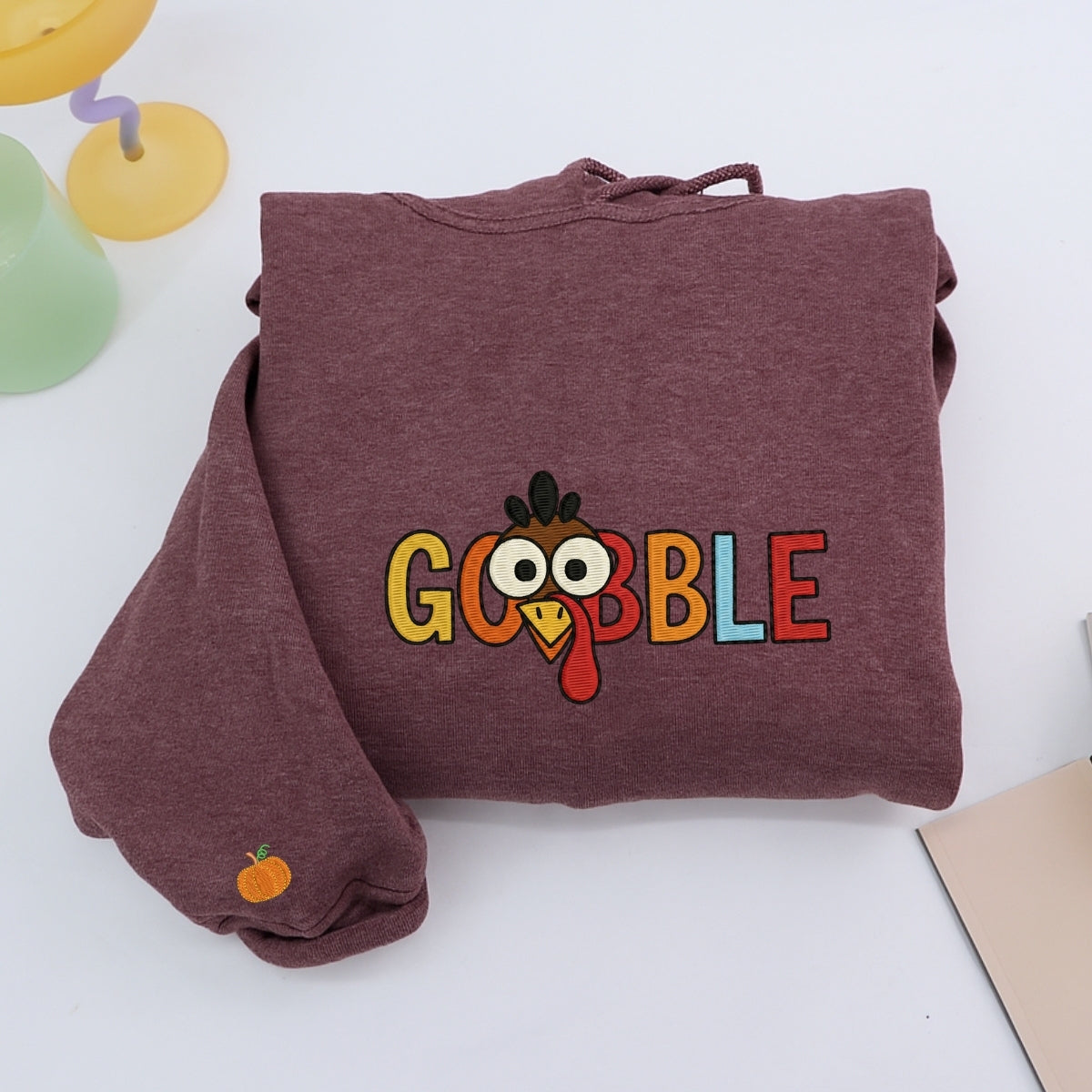 Individuell bestickte Engel- und Dämonenkatze-Kapuzenpullover für Paare