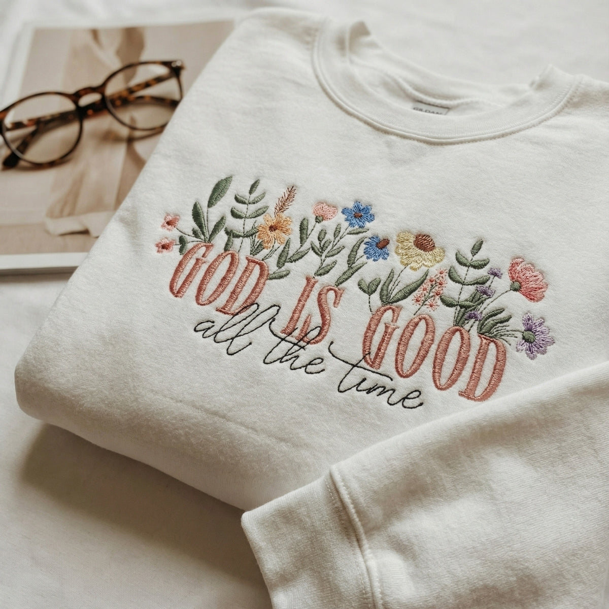 Individuell bestickte Engel- und Dämonenkatze-Kapuzenpullover für Paare