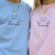 Custom Embroidered Goose Bumps Matching Hoodies for Couples