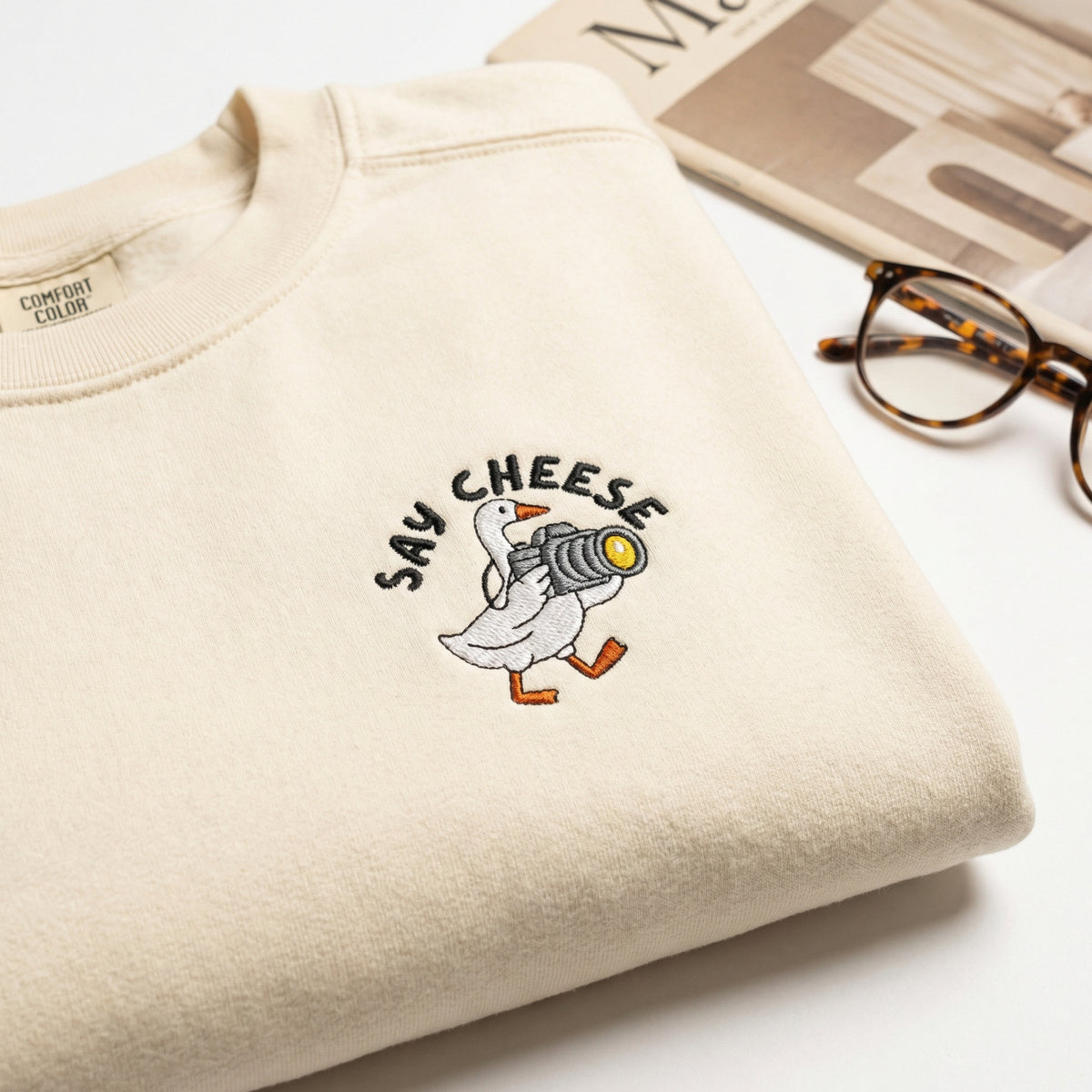 Individuell bestickte Engel- und Dämonenkatze-Kapuzenpullover für Paare