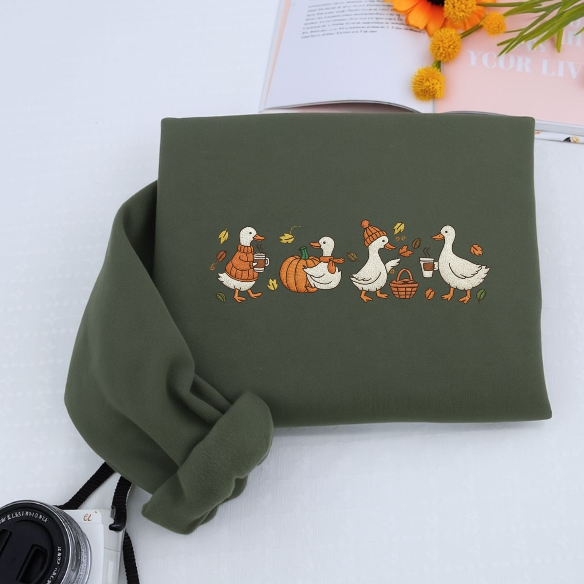 Individuell bestickte Engel- und Dämonenkatze-Kapuzenpullover für Paare