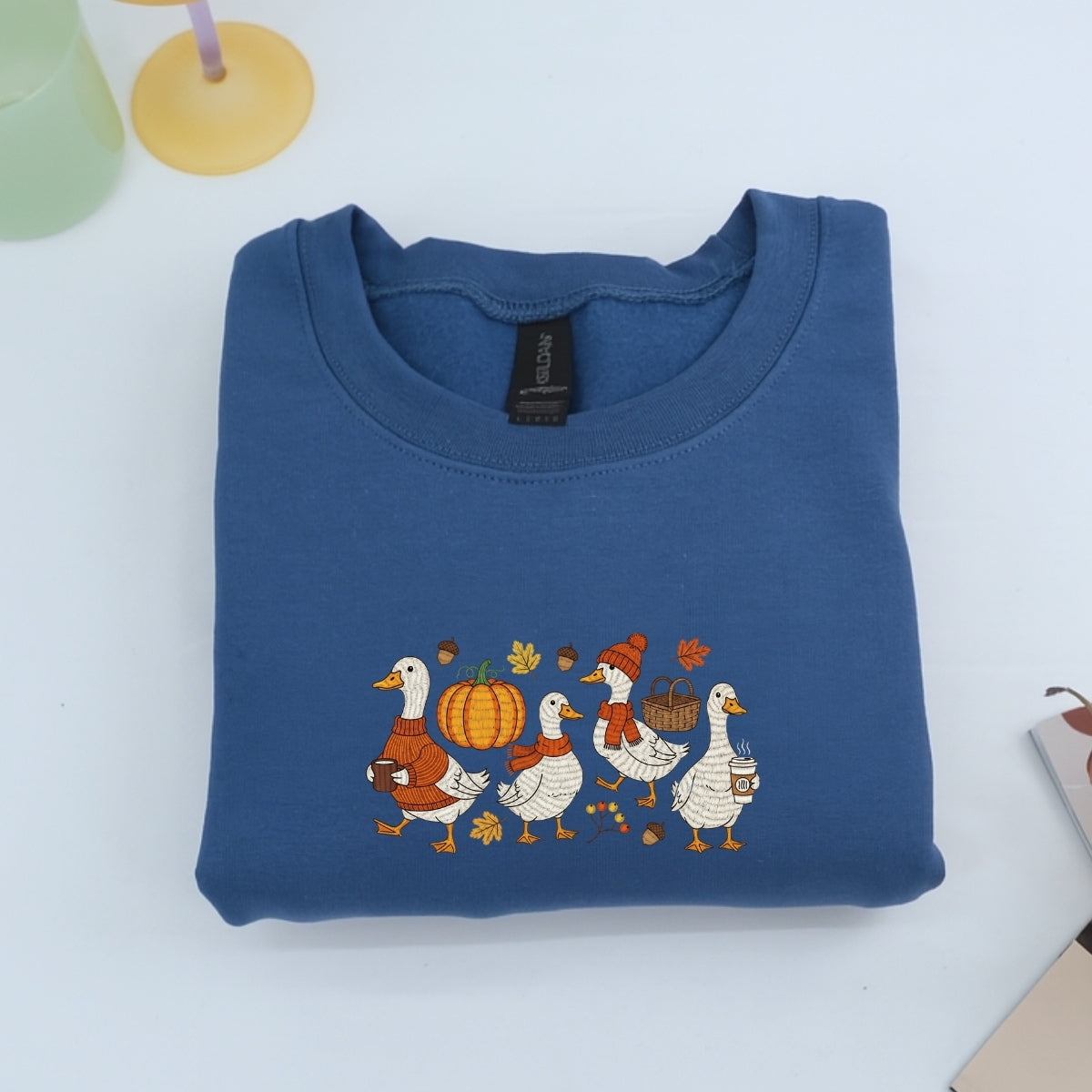 Individuell bestickte Engel- und Dämonenkatze-Kapuzenpullover für Paare