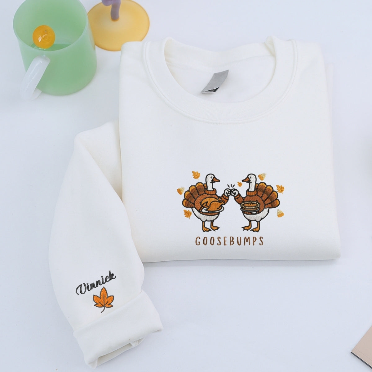 Individuell bestickte Engel- und Dämonenkatze-Kapuzenpullover für Paare