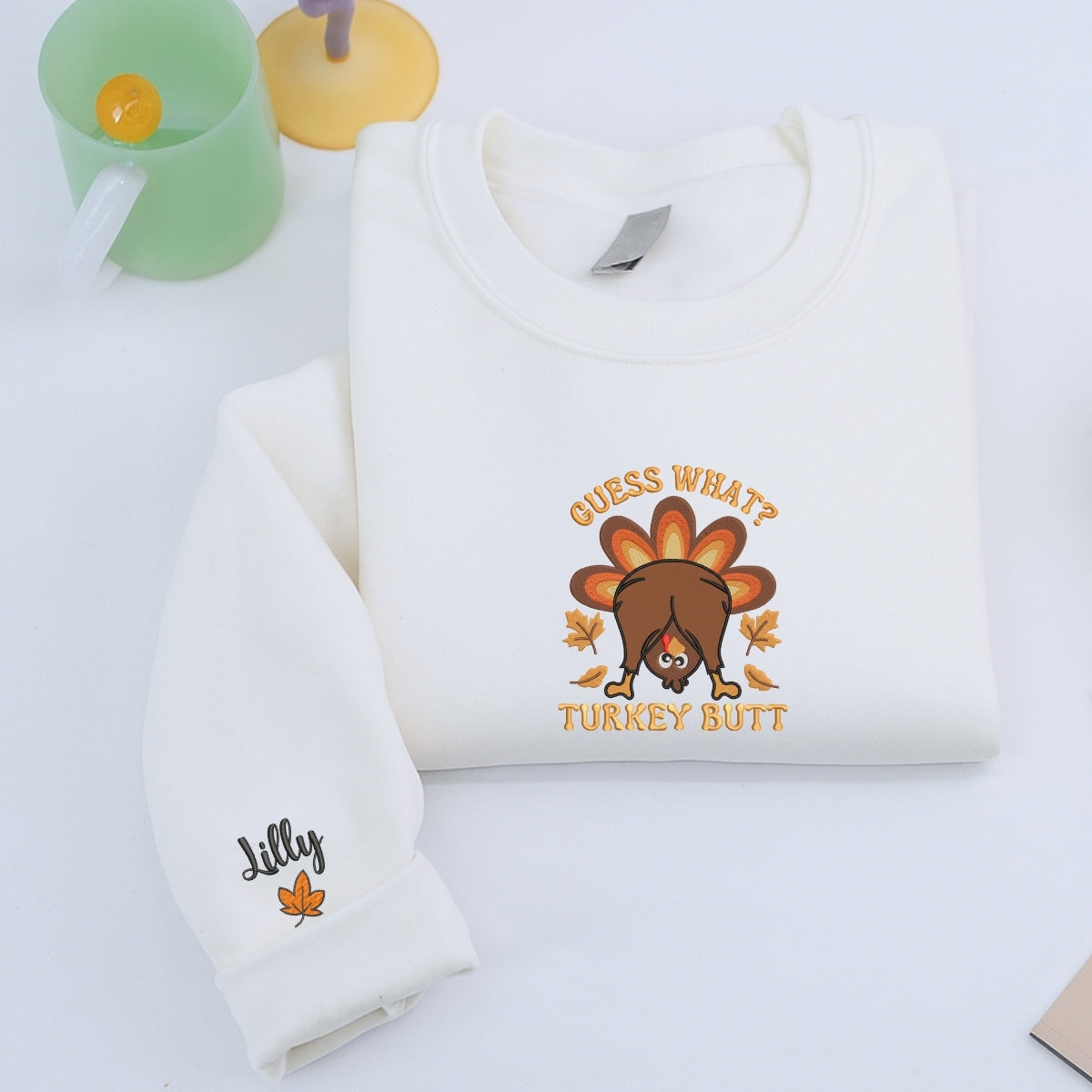 Individuell bestickte Engel- und Dämonenkatze-Kapuzenpullover für Paare