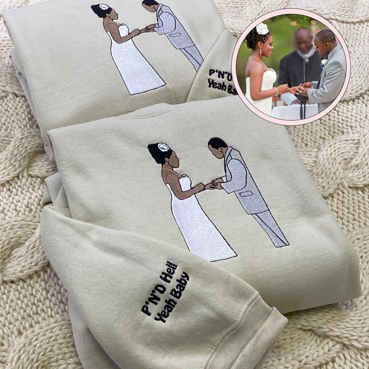 Custom Hoodie With Picture Matching Relationship Hoodies