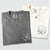 T-shirts assortis brodés personnalisés Roi et Reine des Grenouilles pour couples
