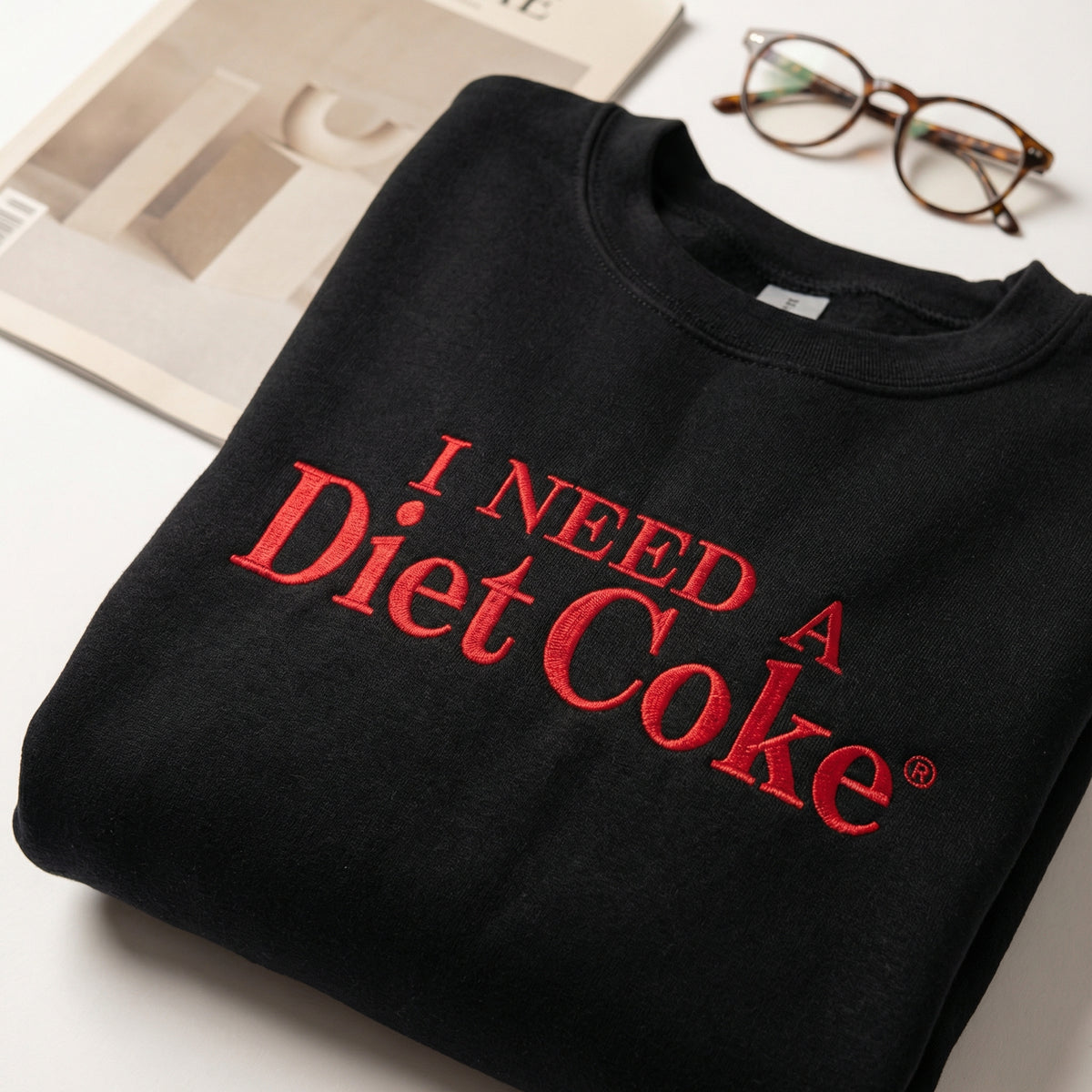 Individuell bestickte Engel- und Dämonenkatze-Kapuzenpullover für Paare