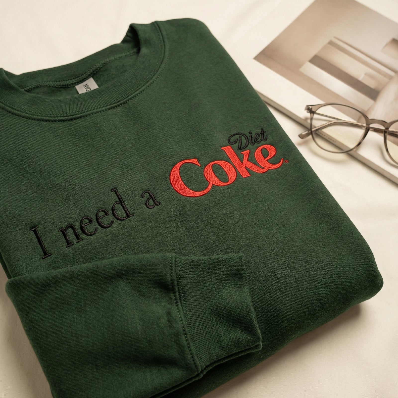 Individuell bestickte Engel- und Dämonenkatze-Kapuzenpullover für Paare