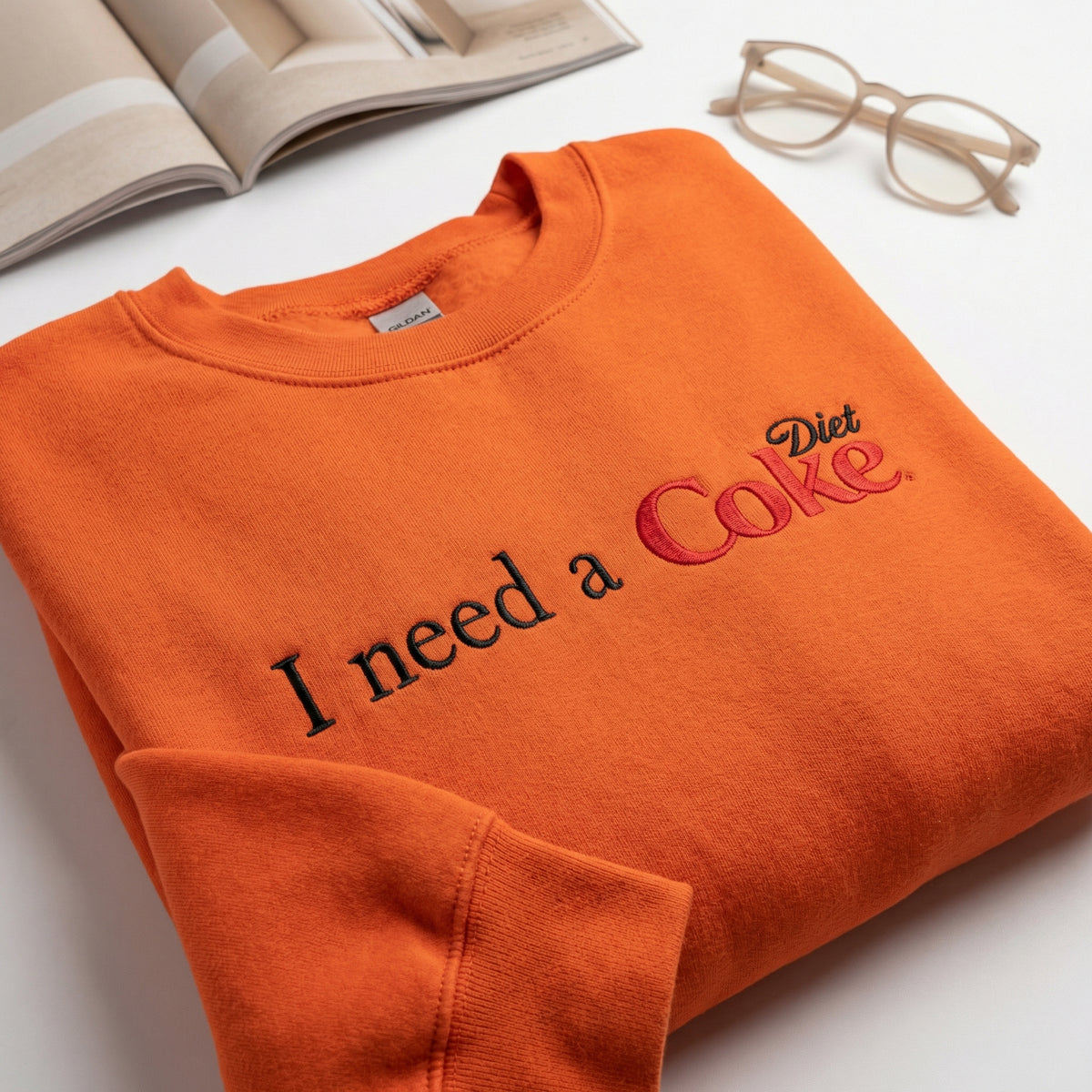 Individuell bestickte Engel- und Dämonenkatze-Kapuzenpullover für Paare