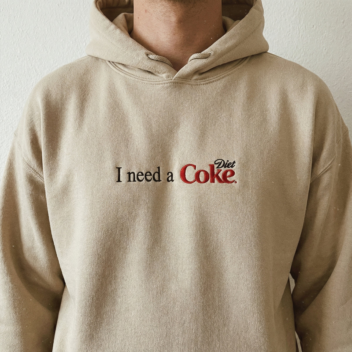 Individuell bestickte Engel- und Dämonenkatze-Kapuzenpullover für Paare