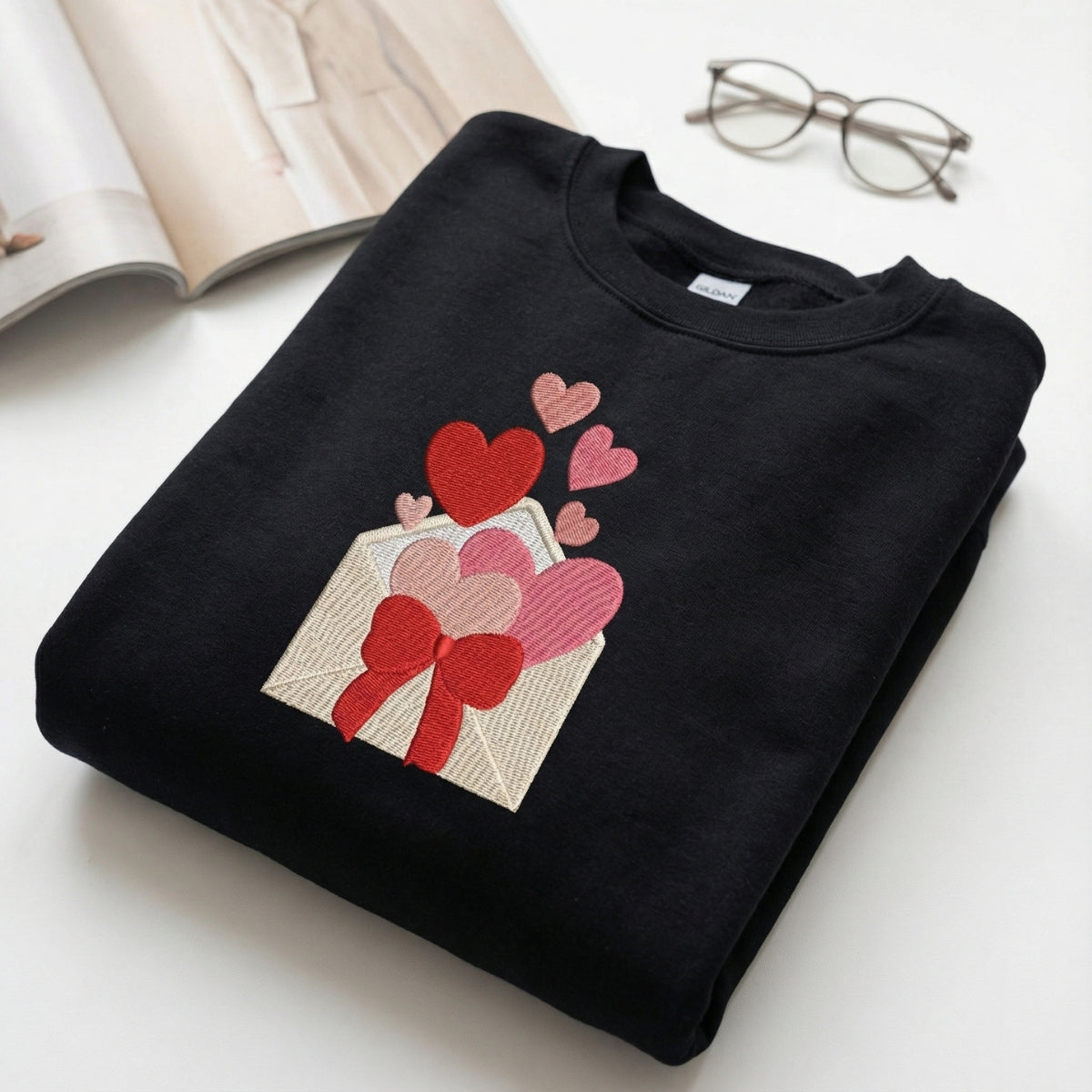 Sweats à capuche assortis brodés personnalisés avec ange et chat démon pour couples