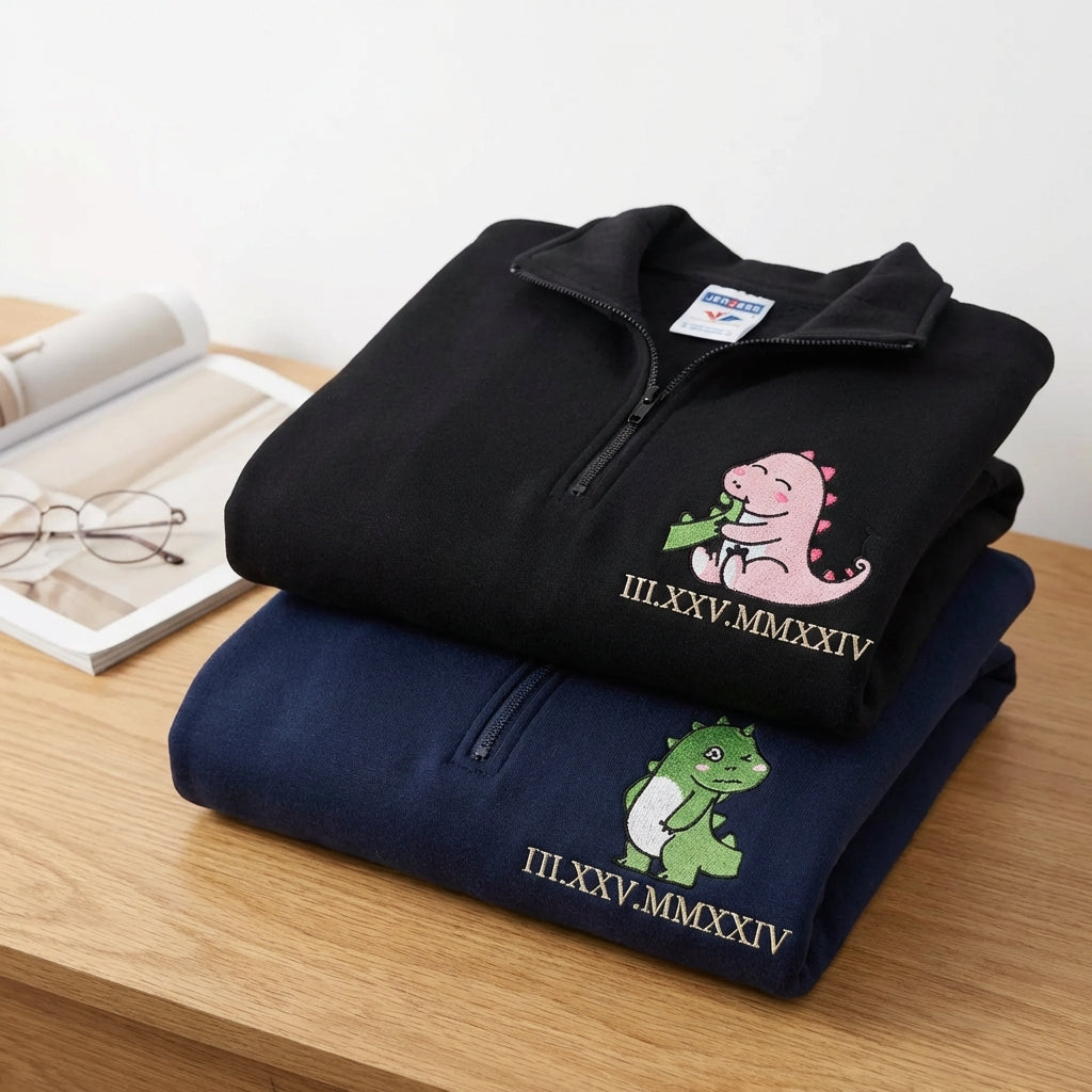 Somebody Somebody's Problem Paare benutzerdefinierte bestickte passende Hoodies für Paare