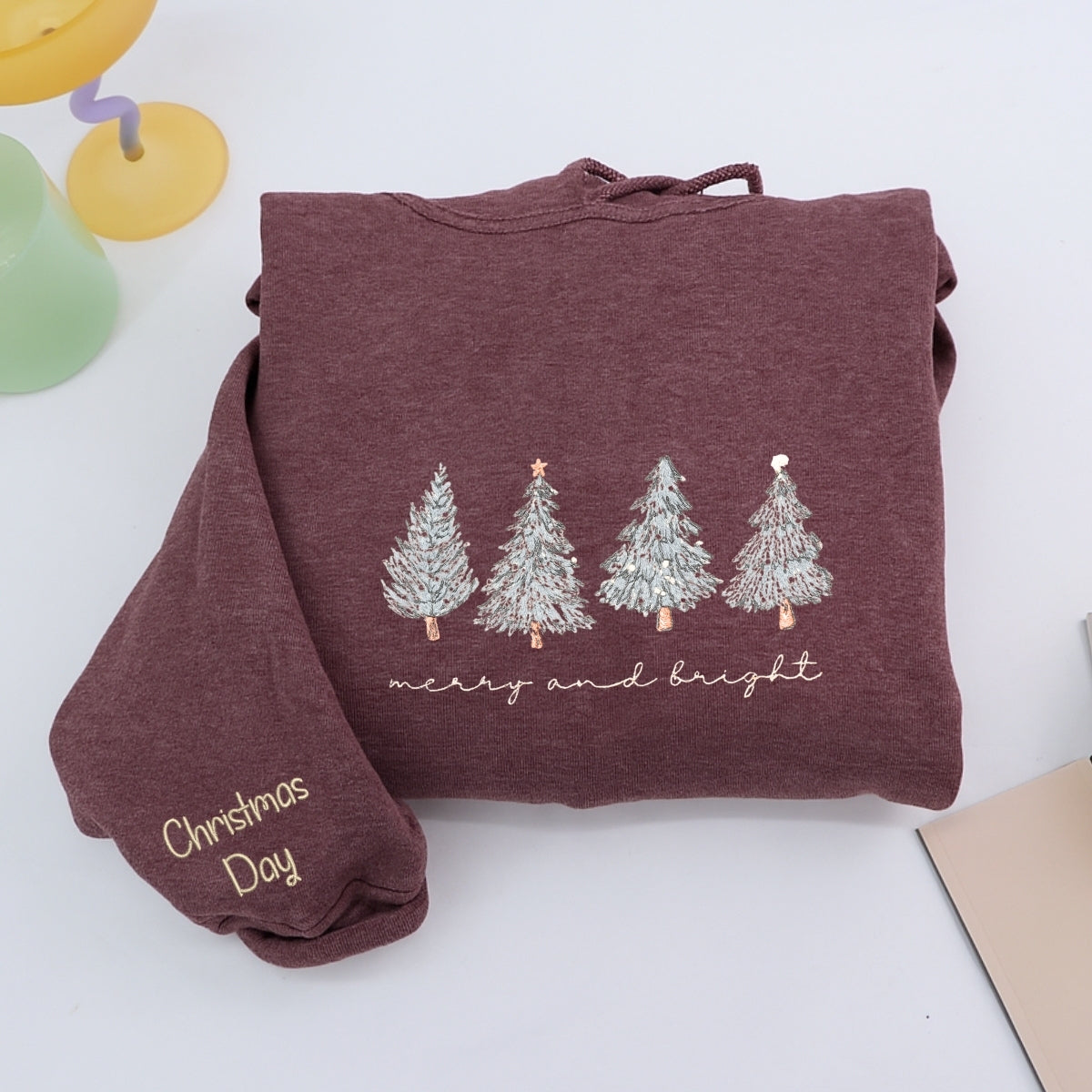 Sweats à capuche assortis brodés personnalisés avec ange et chat démon pour couples