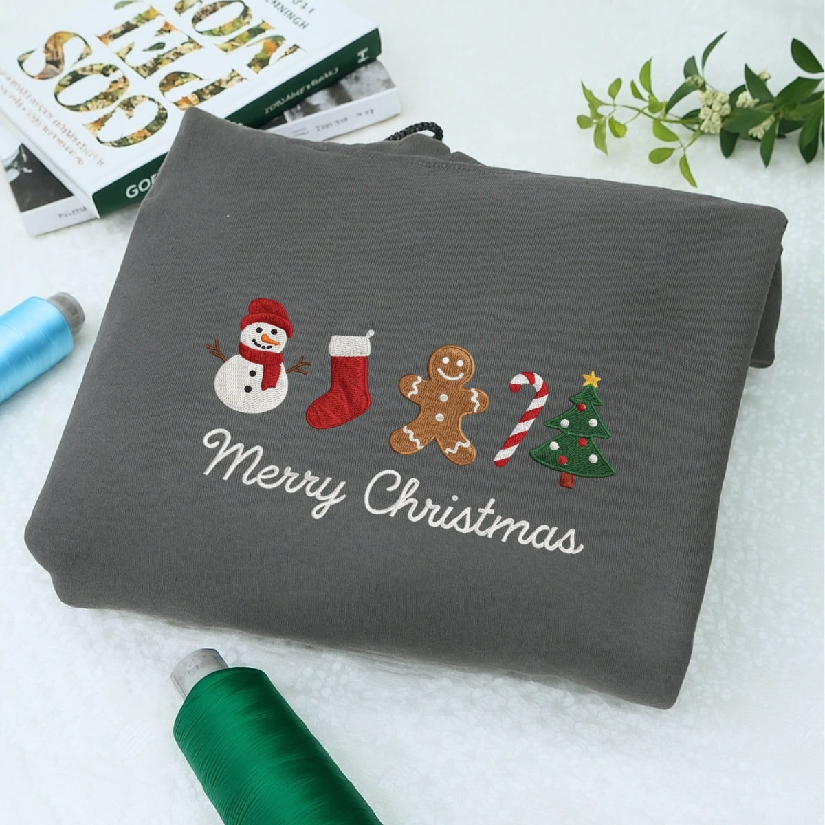 Individuell bestickte Engel- und Dämonenkatze-Kapuzenpullover für Paare