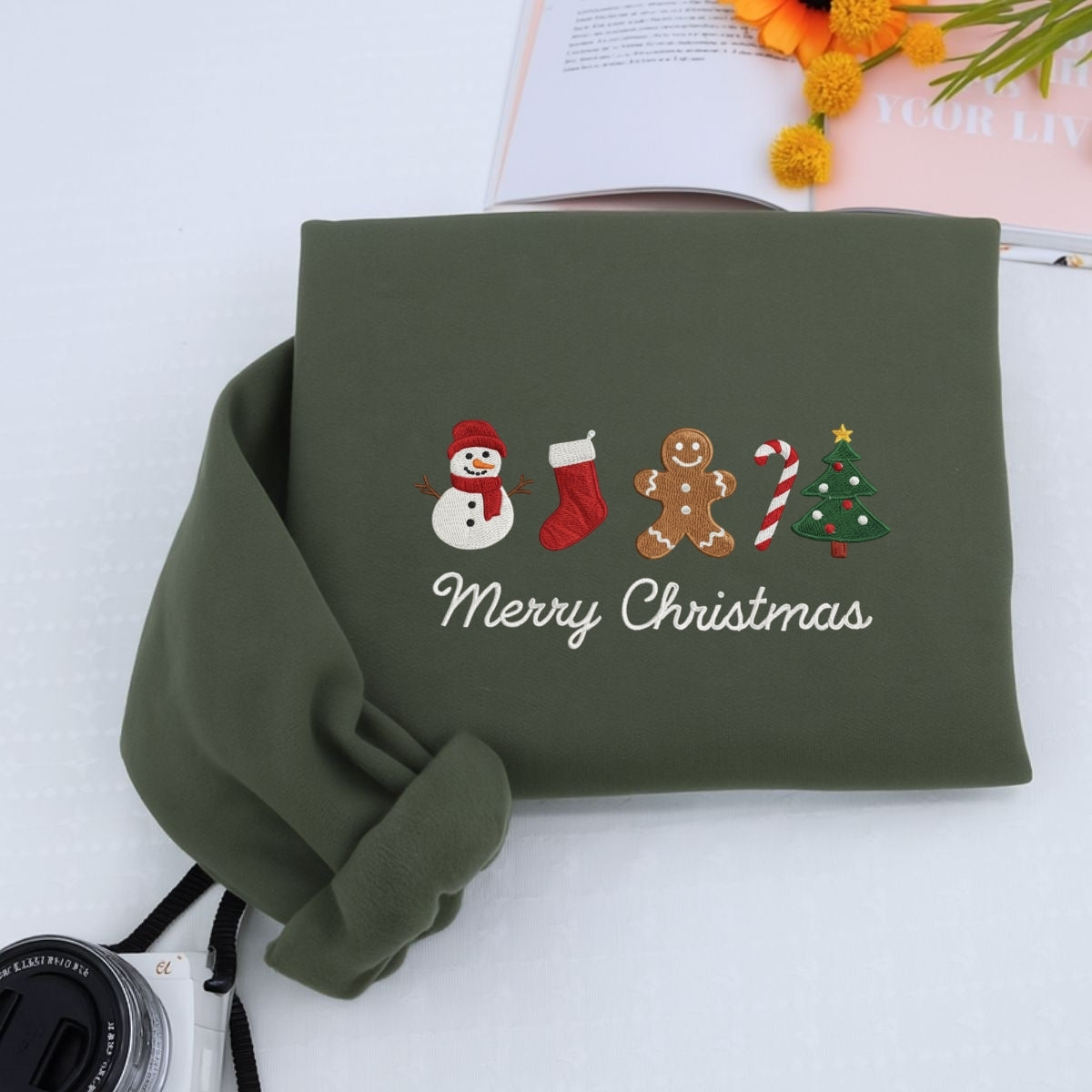 Individuell bestickte Engel- und Dämonenkatze-Kapuzenpullover für Paare